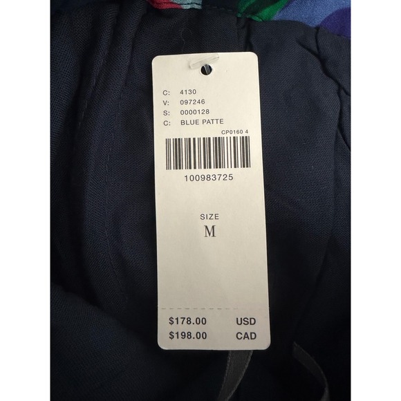 Anthropologie Somerset Strapless Maxi Dress Floral Size M NWT - Picture 3 of 7